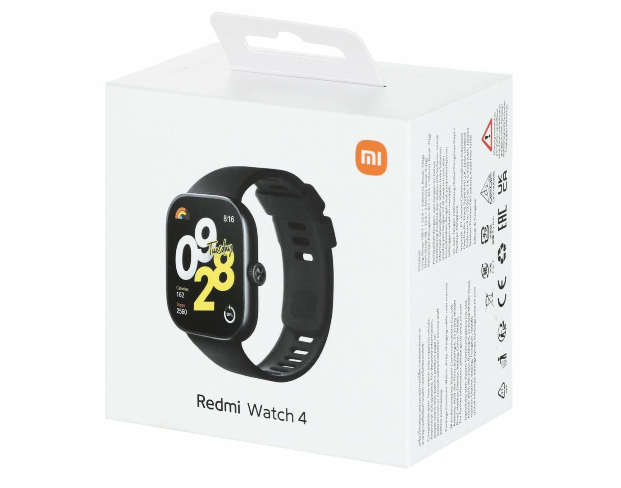 Обзор: Умные часы Xiaomi Redmi Watch 4, Международное издание, Обсидиан Черный