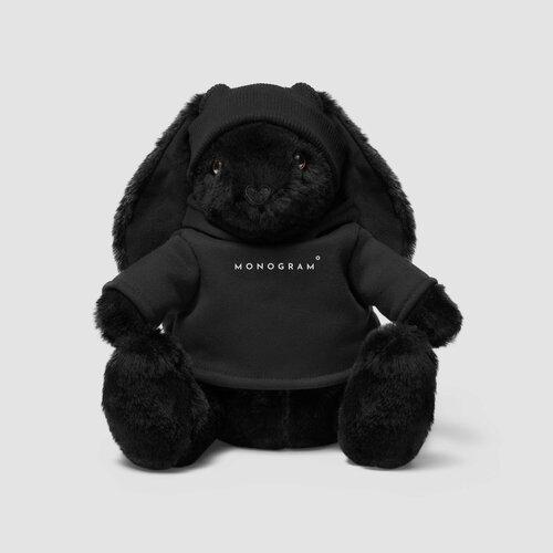 Кролик плюшевый Monogram 1601 черный 11605₽