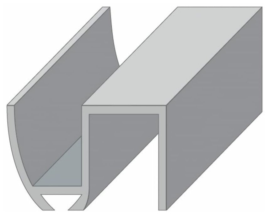 Нижняя направляющая для раздвижных дверей Palladium n3 12057