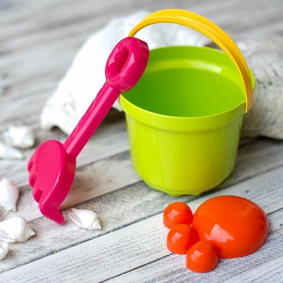 Песочный набор Росигрушка "Тип-топ", арт. 4099, пластик, от 1 до 3 лет