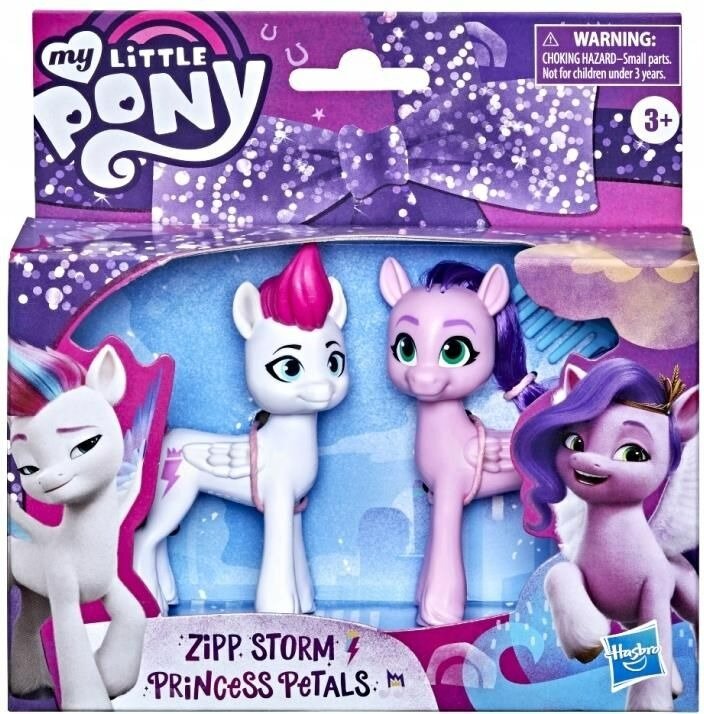 Фигурки My Little Pony Zipp Storm & Princess Petals F3801