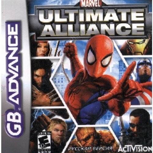 Marvel Ultimate Alliance игра для игровой приставки GBA 973₽