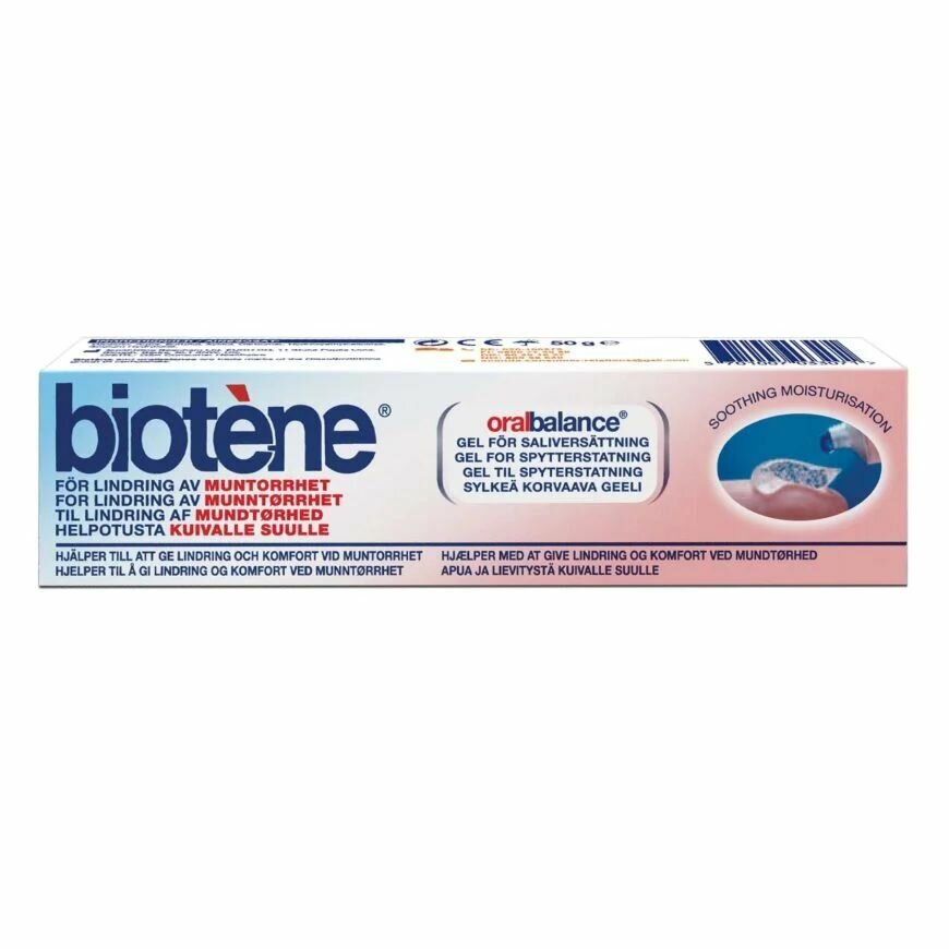 Картинки Biotene Oral Balance Гель для увлажнения сухости во рту 50 г (Словакия)