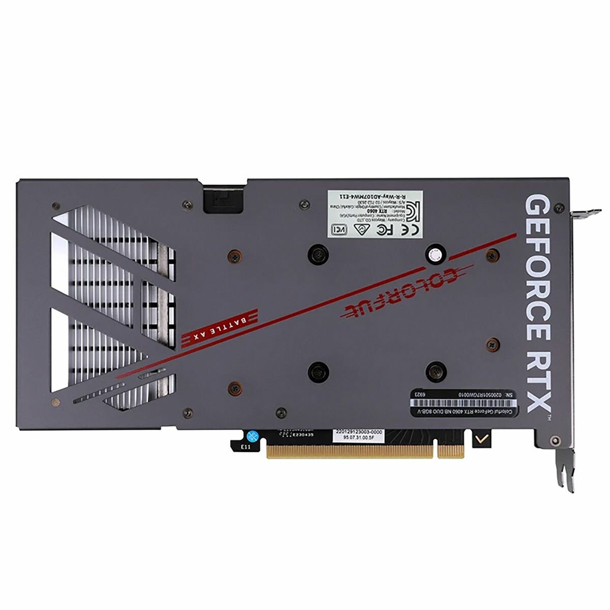Видеокарта Colorful RTX4060 NB DUO 8GB-V GDDR6 128bit 3xDP HDMI 2FAN — фото 1