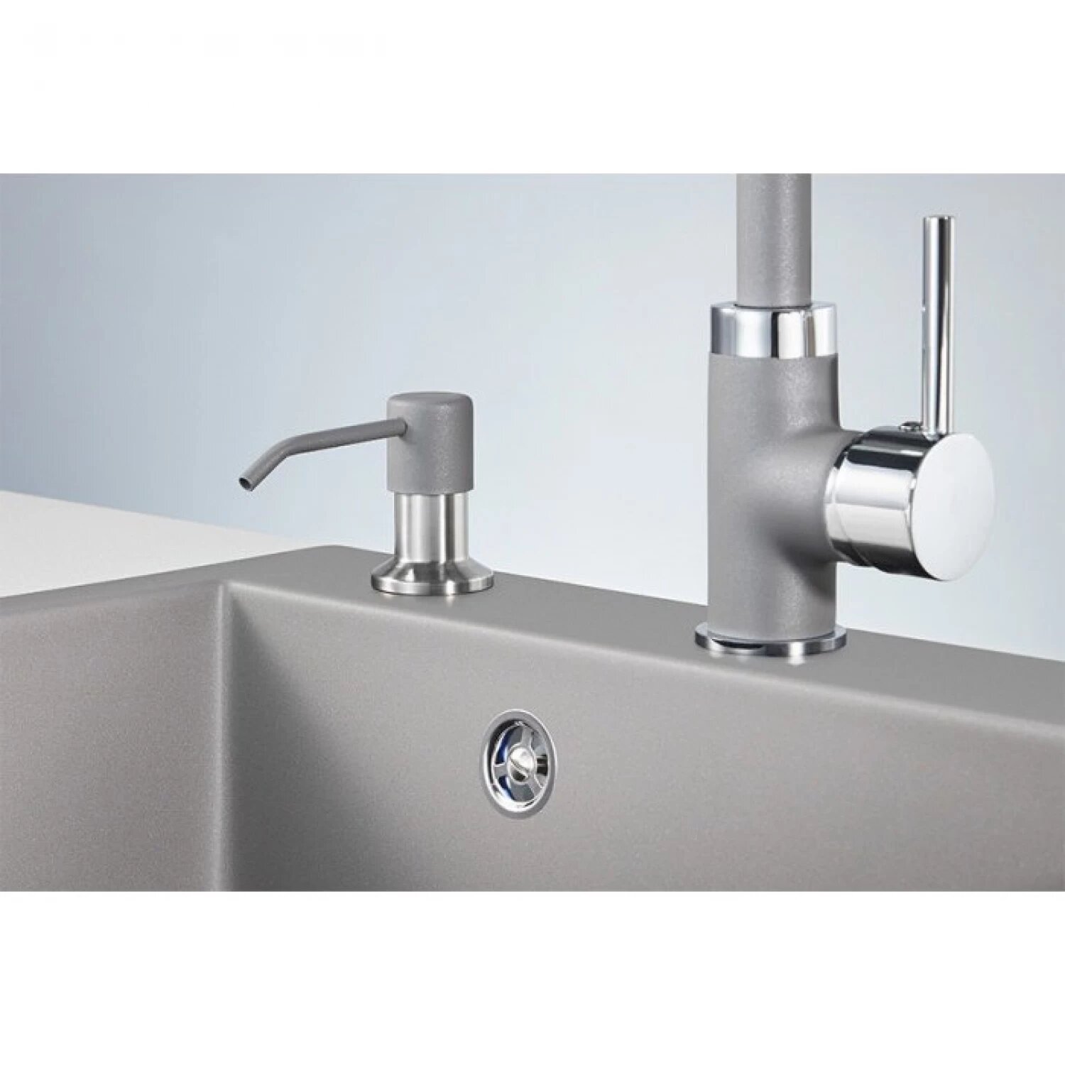 Кухонный дозатор жидкого мыла GRANULA 1403, алюминиум