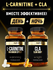 Набор жиросжигателей aTech nutrition PREMIUM CLA + L-carnitine (к...