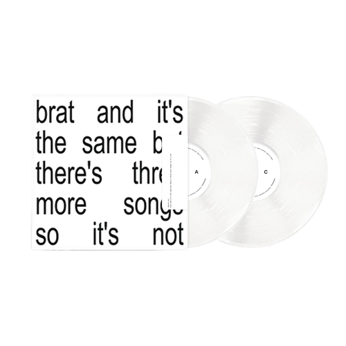 фото Charli xcx – brat and it's the same but theres three more songs so it's not (white vinyl) atlantic