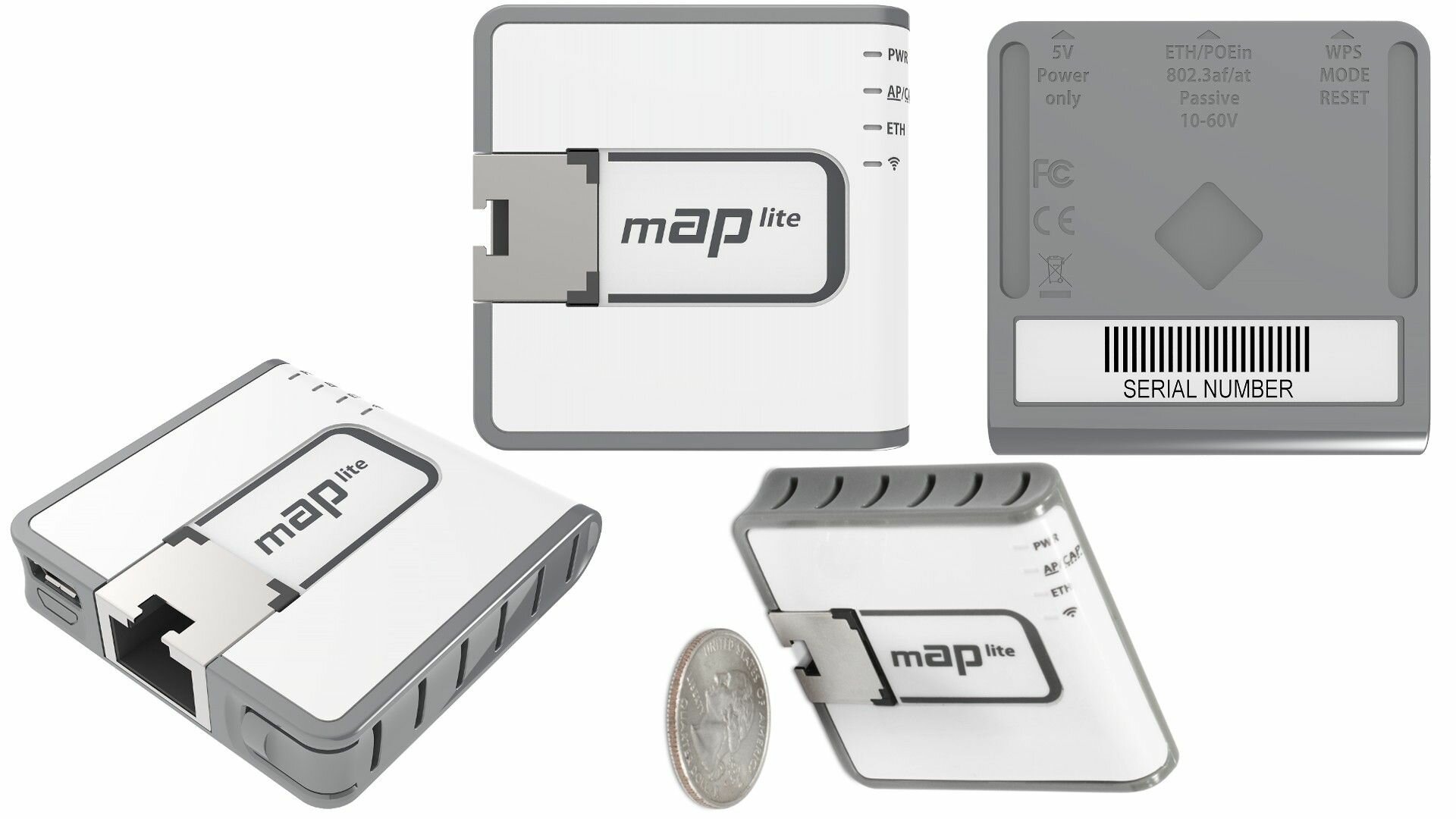 Роутер WiFi Mikrotik RouterBOARD MAP Lite