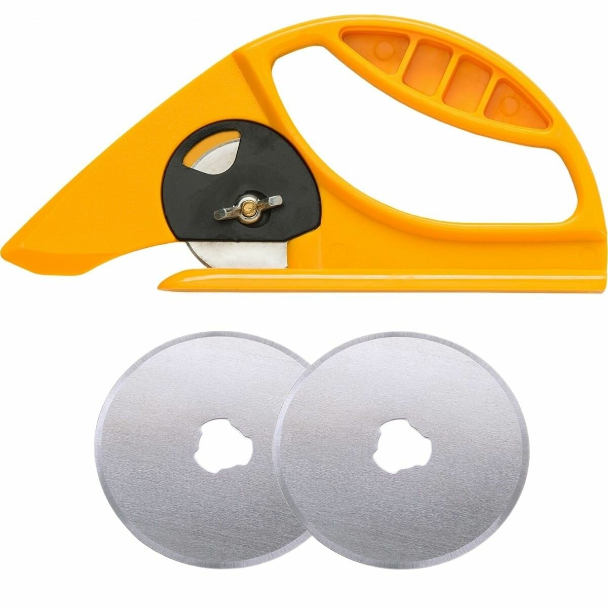 Нож строительный + лезвия HARDY для резки линолеума и коврового покрытия d 45мм