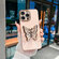 Чехол-крылья бабочки, для iPhone 14 Pro, розовый, гальваническое ...