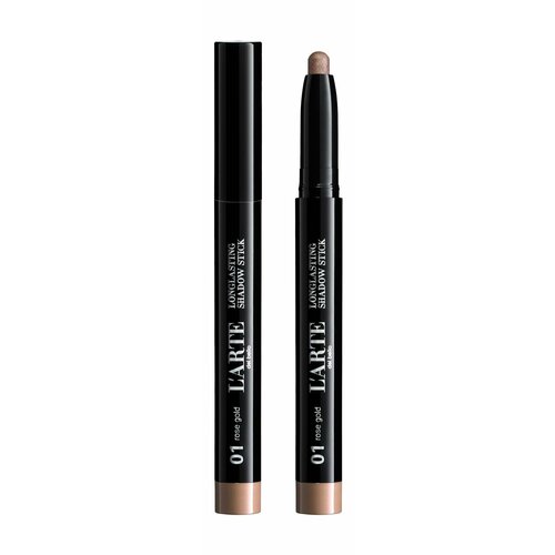 LARTE DEL BELLO Тени в стике для глаз Longlasting Shadow Stick, 1,3 г, 01 rose gold