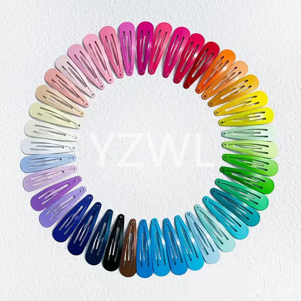Заколки для волос Yanrong, 66 цветов, 10/30 шт 10PCS