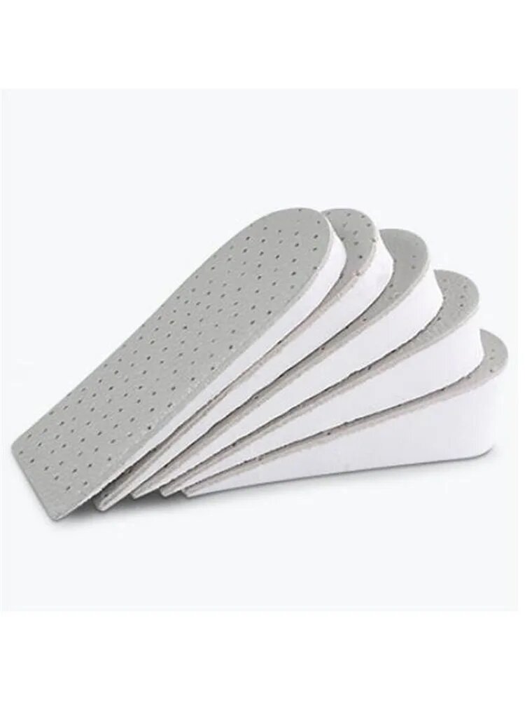 Увеличивающие рост стельки, невидимые унисекс Женские вставки для увеличения роста, стельки из ЭВА, подъемные искусственные стельки, поддерживающие высокую подушку 1.5CM Lift