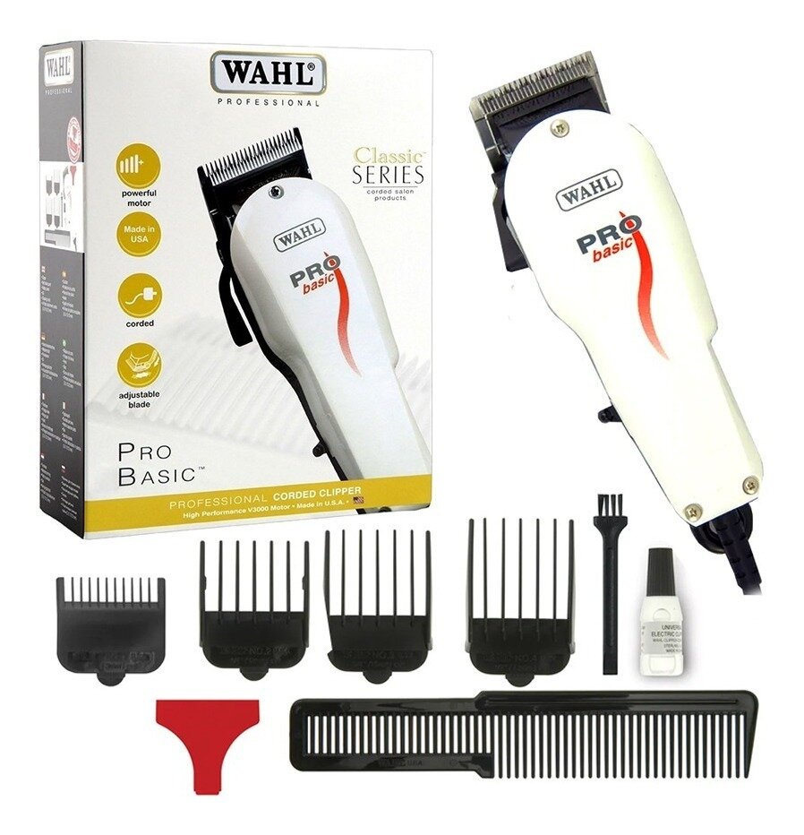 Оригинальная проводная машинка для стрижки волос Wahl 8256