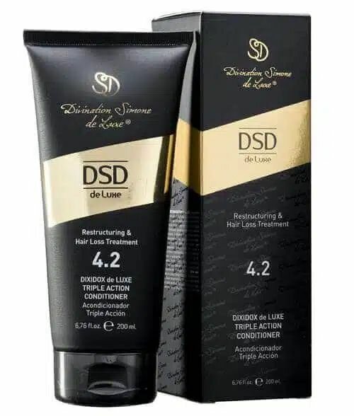 DSD de Luxe Восстанавливающая кондиционер N 4.2 против выпадения волос, с кератином, 200 мл