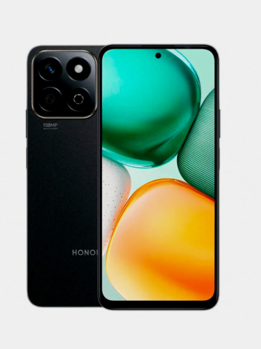 Смартфон Honor X7c 6/128, 108MP, 120Hz, 5200mAh Черный, Диагональ: 6.77"