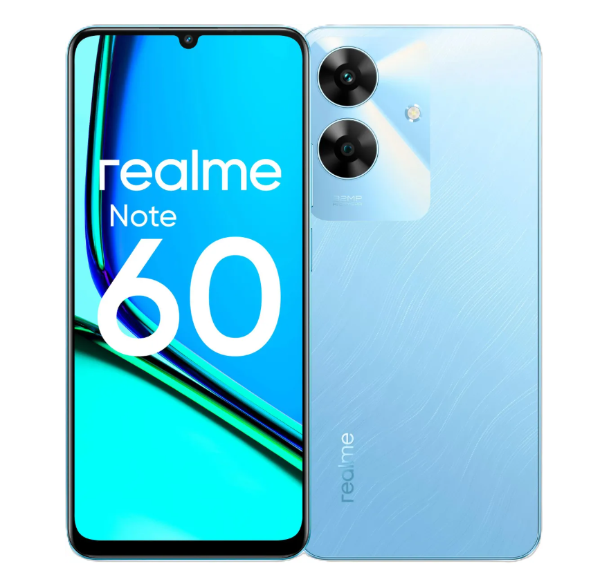 Смартфон Realme Note 60 4/128Gb Blue (Голубой)