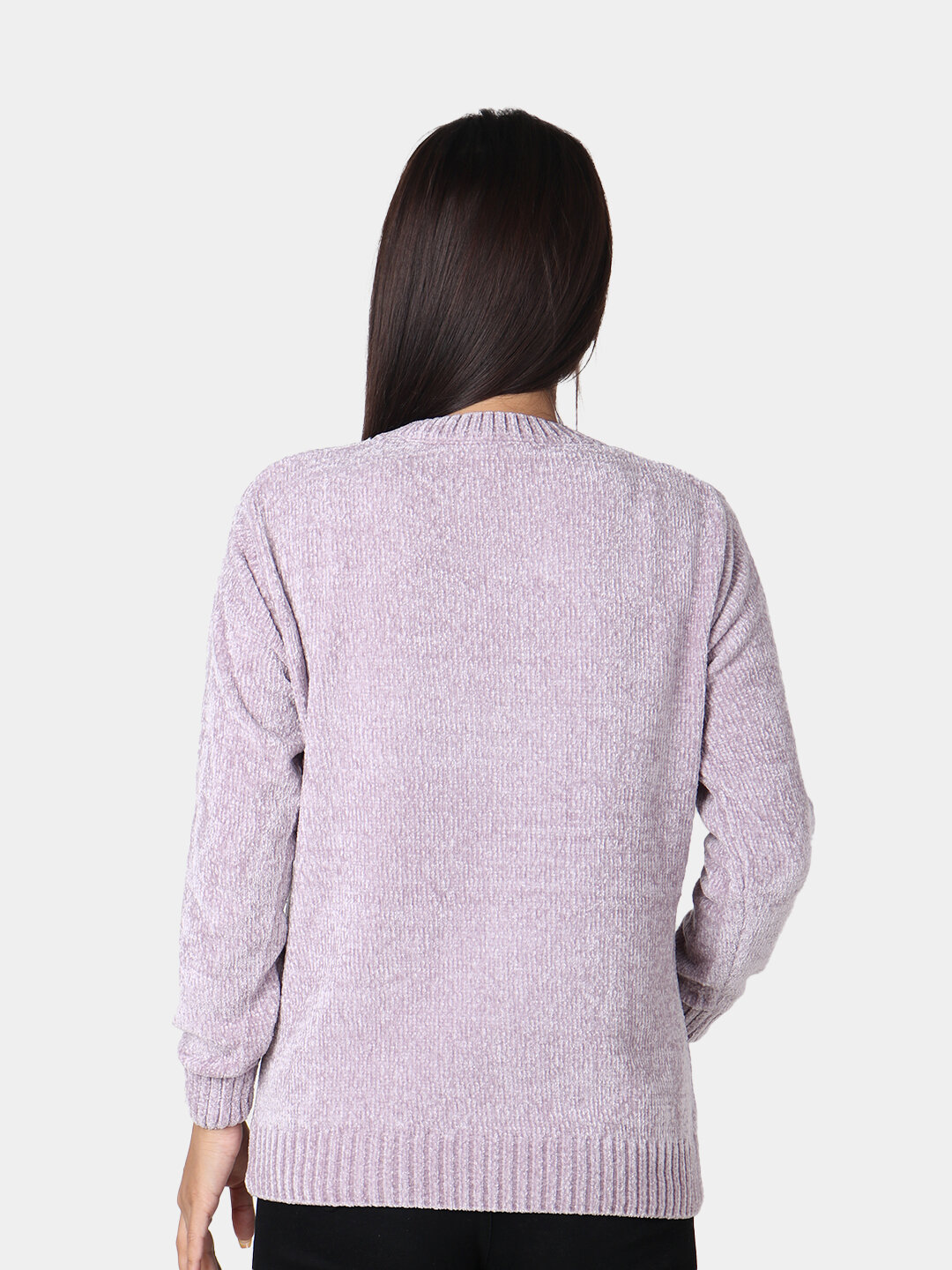 Свитер размер One Size, , лавандовый — фото 1