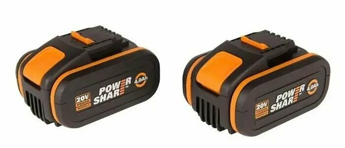 (2шт) Аккумулятор WORX WA3553 20В 4 Ач