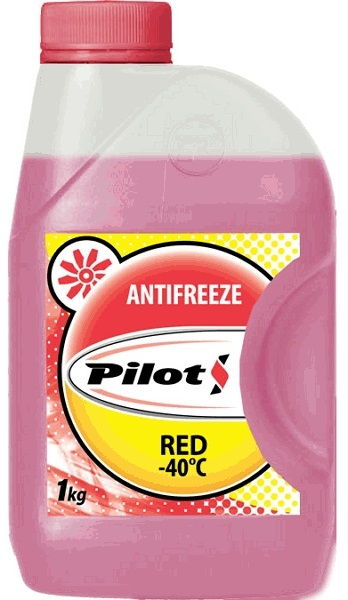 Антифриз PILOTS Red Line 40 красный (1кг) 3208