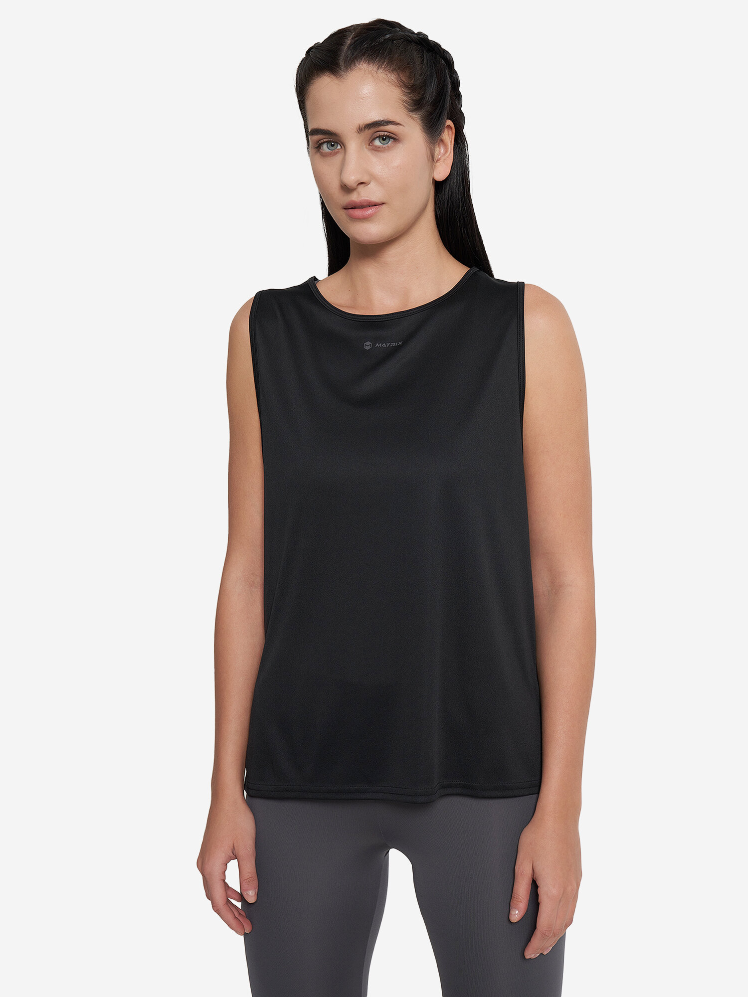 Майка спортивная MATRIX SPORT MPF Tank, размер 50-52, черный — фото 1