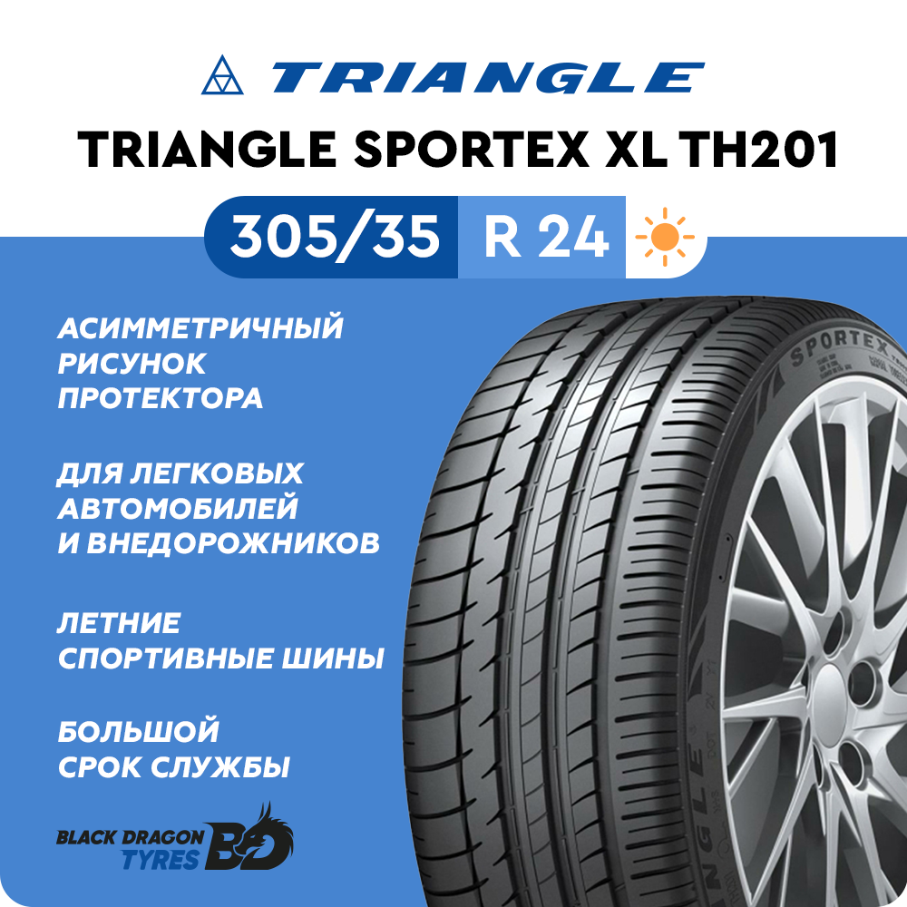 Летние шины Triangle Sportex XL TH201 305/35 R24 112W для легкового автомобиля