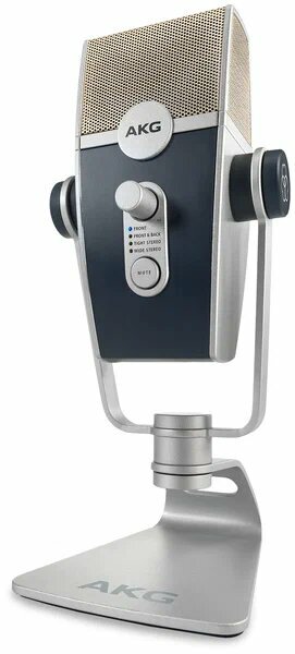 Микрофон проводной AKG Lyra C44-USB 2м серый