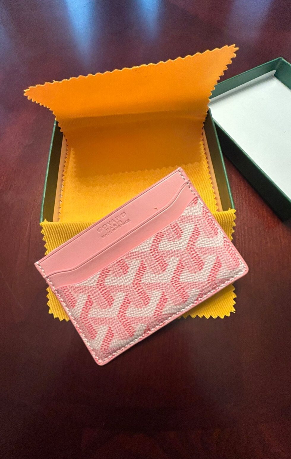 Кошелек Goyard, pink — фото 1