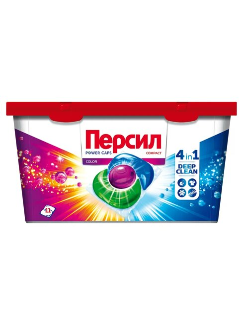   / Persil POWER caps Compact Color 4 in 1 DEEP CLEAN/ 11 