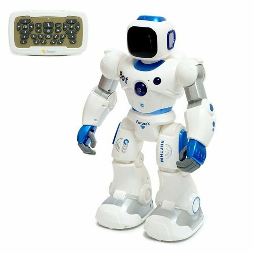 Робот Карл , на радиоуправлении, интерактивный, световые, звуковые эффекты, работает от аккумулятора