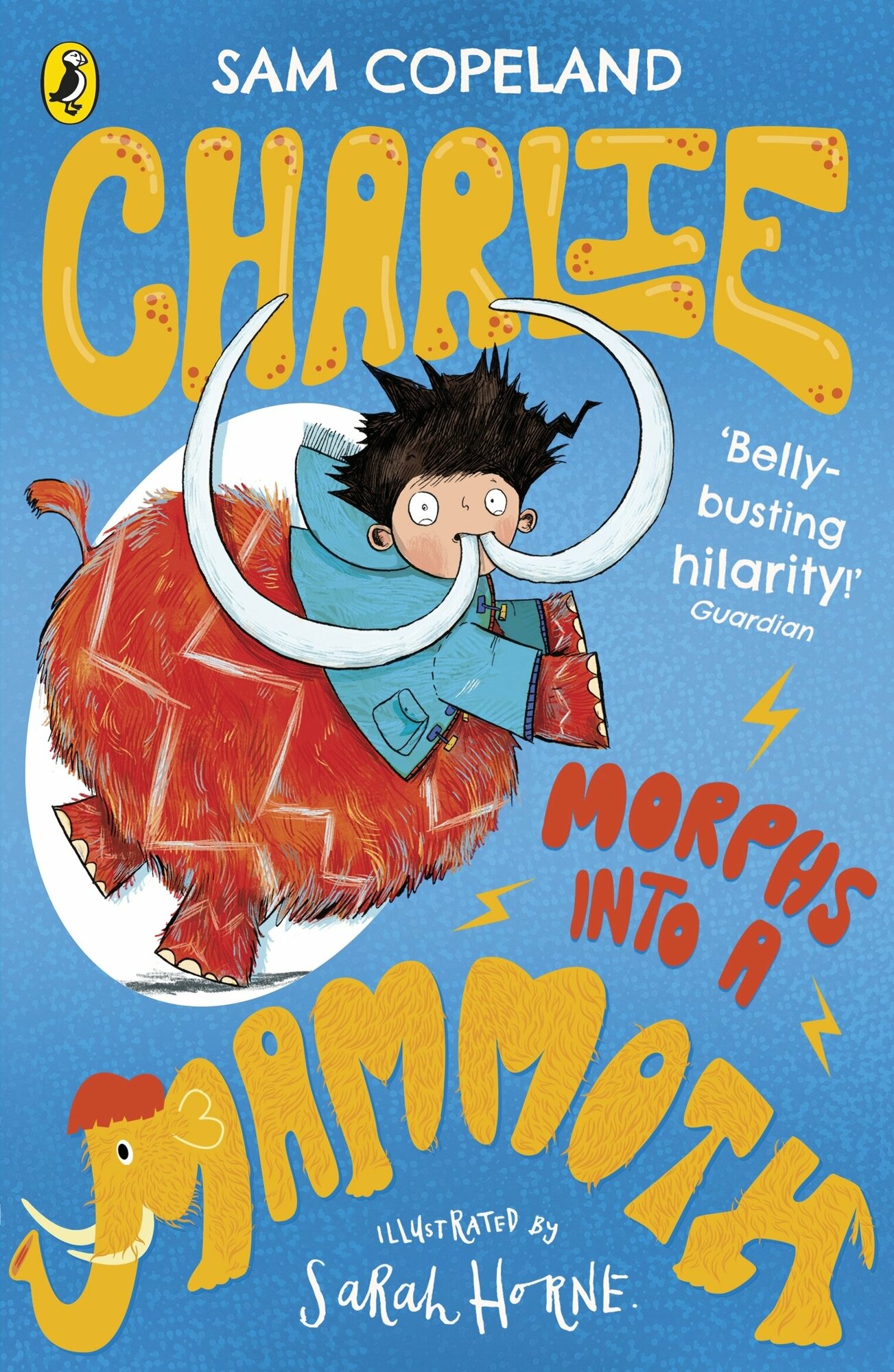 Charlie Morphs Into a Mammoth / Книга на Английском - фото №1