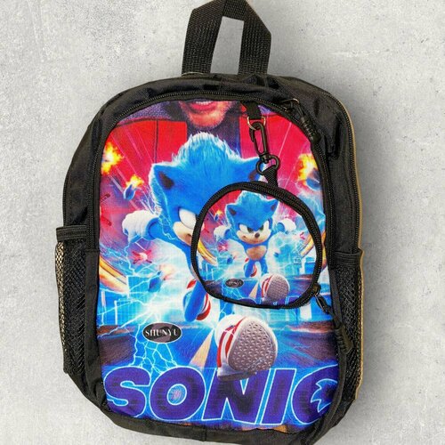 Рюкзак детский для мальчика Соник/Sonic/ Дошкольный