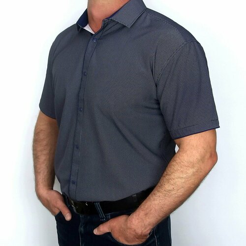 фото Рубашка bossado, размер m, синий