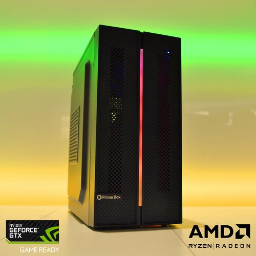 AMD Ryzen 3 PRO 1300, DDR4 8Gb, GTX1050 2Gb, SSD 120Gb, HDD 500Gb