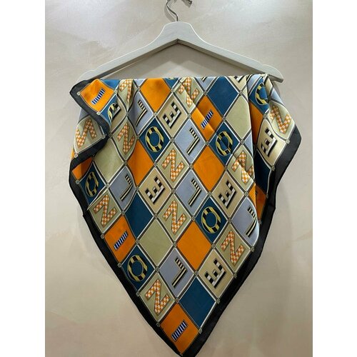 фото Платок ,70 см, голубой, синий нет бренда