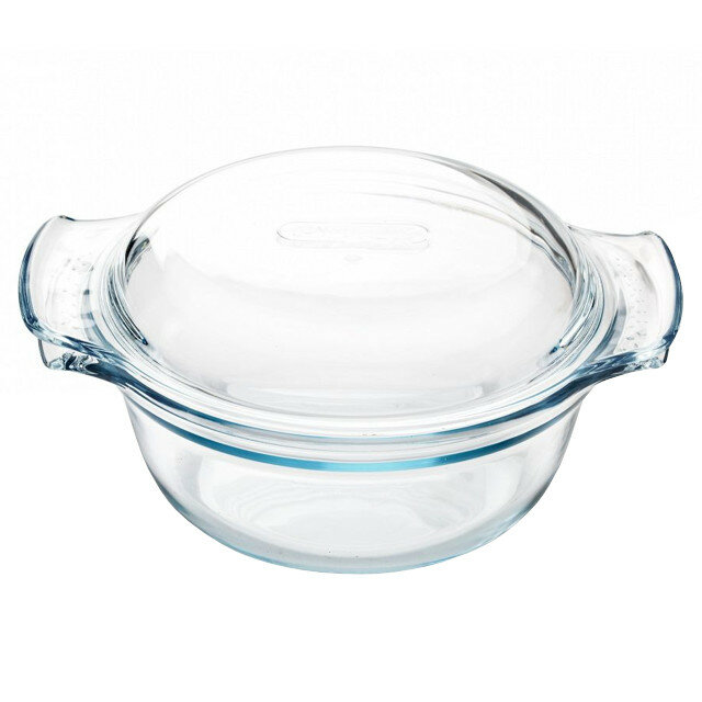 Кастрюля pyrex essentials 1,4л 17,5см круглая с крышкой жаропрочное стекло