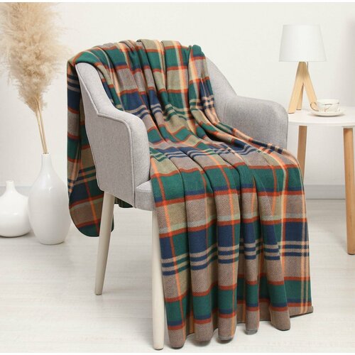 Плед Хвоя 150х200см флис 150гм пэ100 1204₽