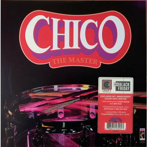 Chico - The Master [Purple Marble Viny] (CR00698) pink floyd animals vinyl 180g printed in usa