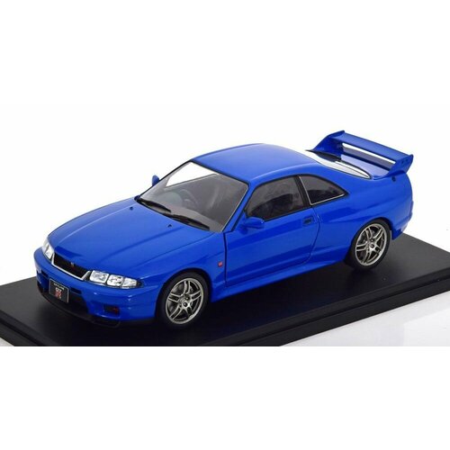 NISSAN Skyline GT-R (R33), blue, масштабная модель коллекционная сборная модель nissan calsonic skyline gt r r34 1 24 tamiya tm 24219