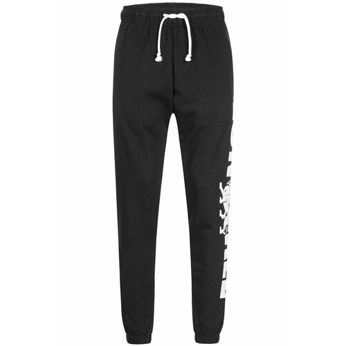 Брюки LONSDALE, размер XXL, черный, белый брюки adidas спортивные полуприлегающий силуэт размер xxl черный