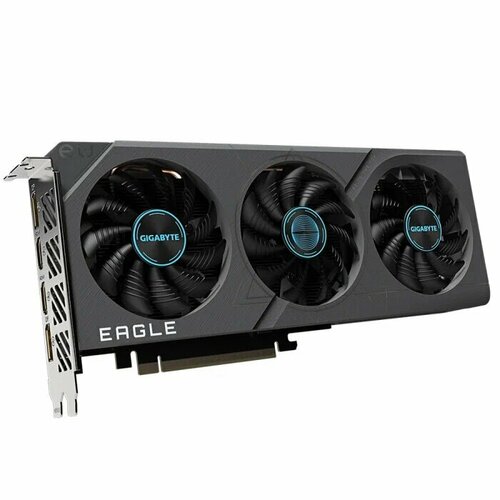 Видеокарта PCI-E GIGABYTE GeForce RTX 4060 EAGLE (GV-N4060EAGLE OC-8GD) 8GB GDDR6 128bit 5nm 1830/17000MHz 2*HDMI/2*DP