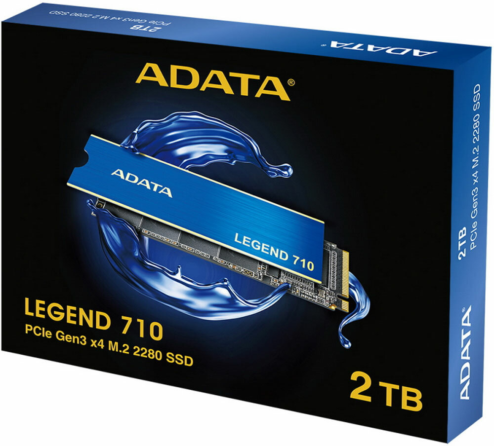 SSD накопитель Adata M.2 LEGEND 710 2000 Гб PCIe ALEG-710-2TCS