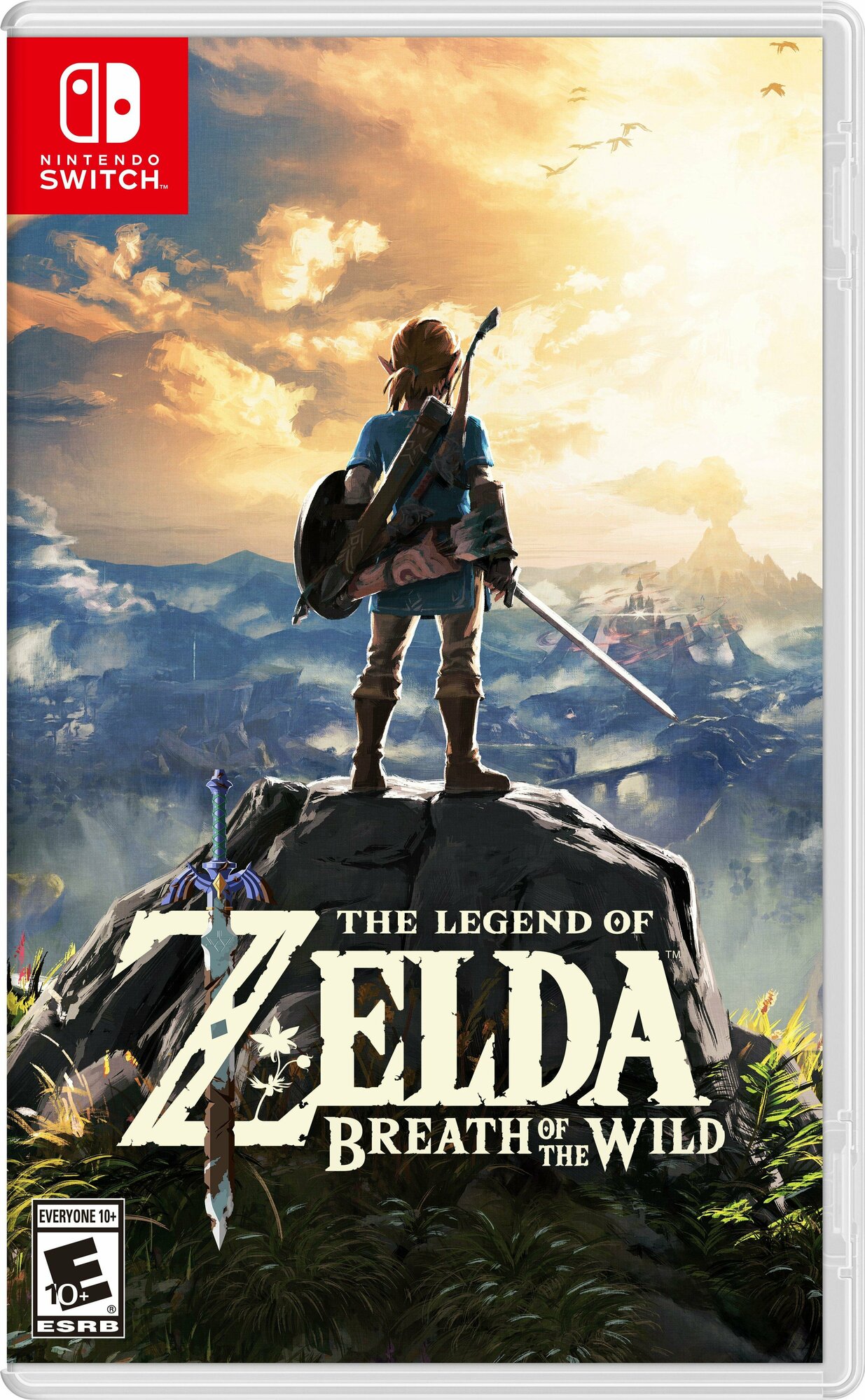 Игра The Legend of Zelda: Breath of the Wild для Nintendo Switch, картридж, все страны