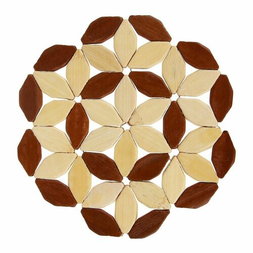 Подставка под горячее Цветок 155х155 см бамбук 229₽