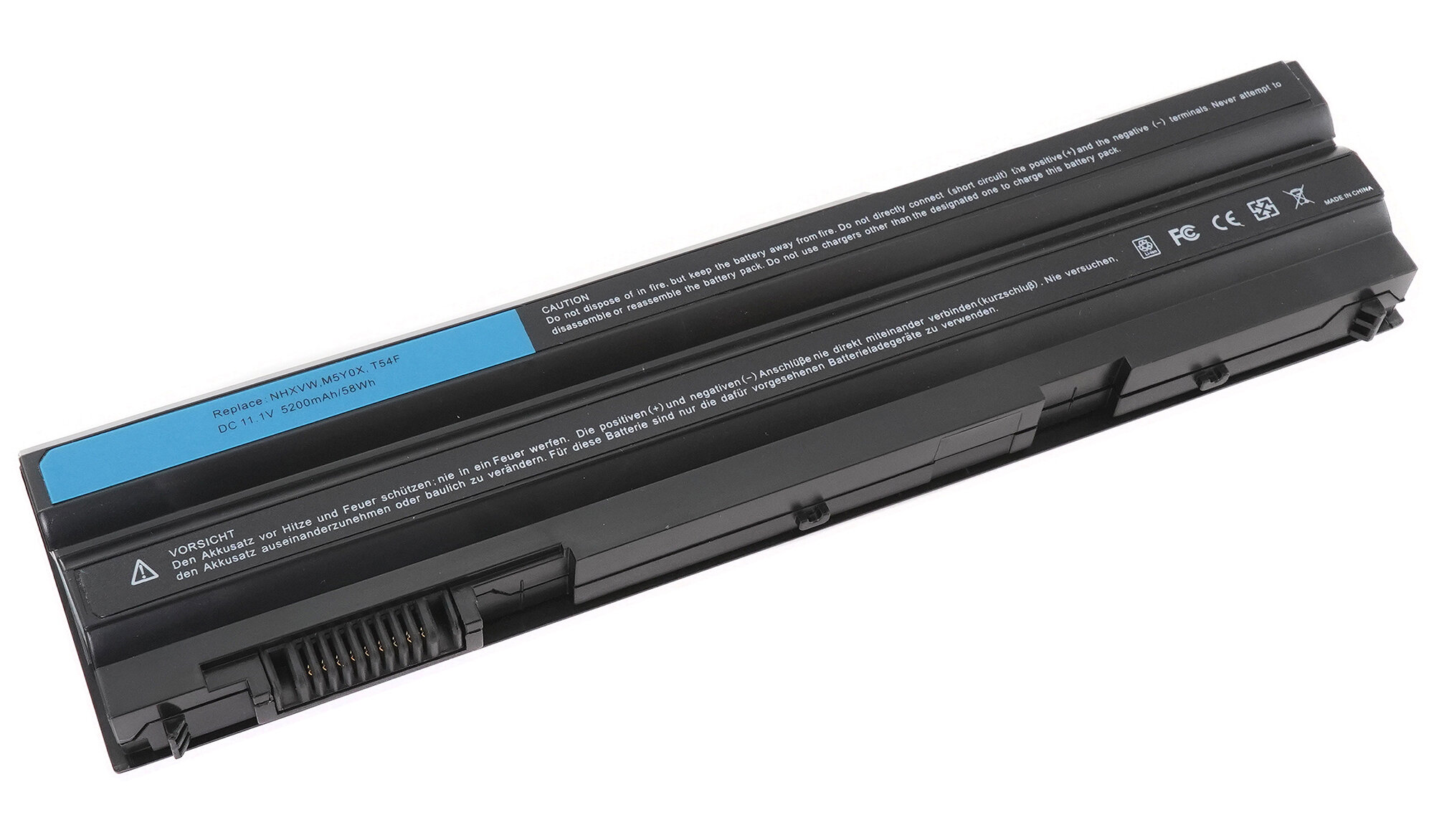 Аккумуляторная батарея для ноутбука Dell M5Y0X (5200mAh)