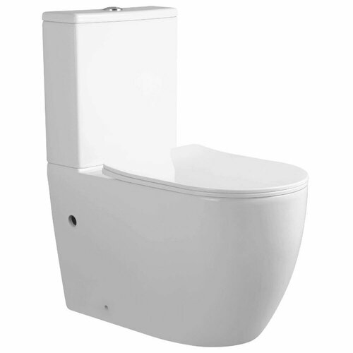 Унитаз Cerutti Orlter Tornado CT10097 безободковый белый