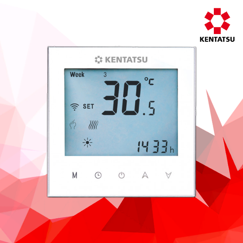 Kentatsu KCW-01GC комнатный термостат сенсорный с WiFi (белый)
