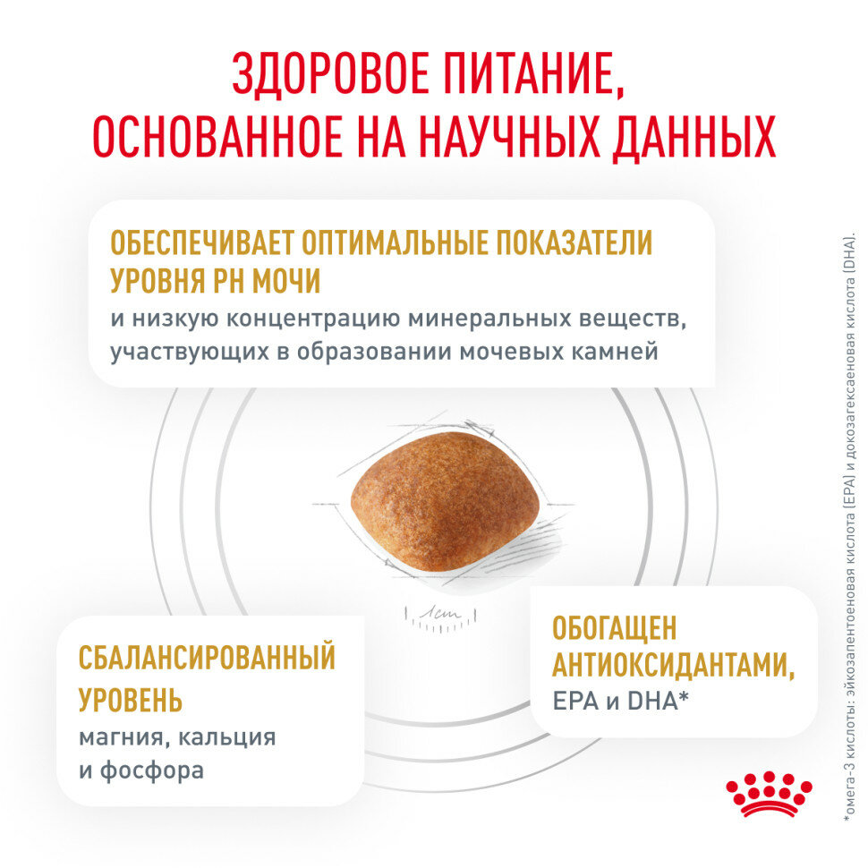 Корм сухой для взрослых собак при лечении и профилактике мочекаменной болезни Urinary s/o LP 18 Royal Canin/Роял Канин 2кг РУСКАН Москва-ЮГ ООО RU - фото №2