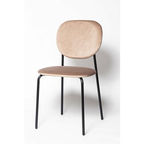 Стул С101-V с обивкой из велюра бежевый G062-13 3350₽