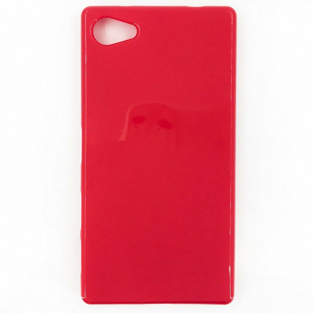 Силиконовый чехол для Sony Xperia Z5 Compact (красный)